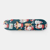 Santa Claus pattern Skateboard (Horizontal)