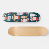 Santa Claus pattern Skateboard (Horizontal)