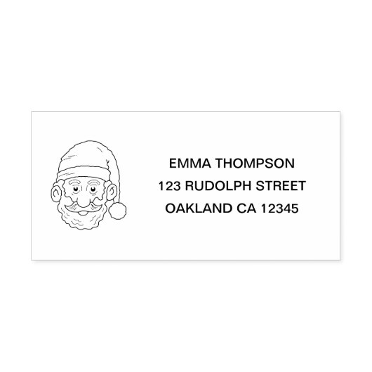 Santa Claus Permastempel (Design)