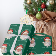 Santa Claus Personalisiert Green Kids Weihnachten