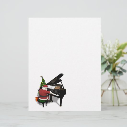 Santa Claus Piano (Stehend Vorderseite)