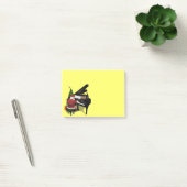 Santa Claus Piano Post-it Klebezettel (Büro)