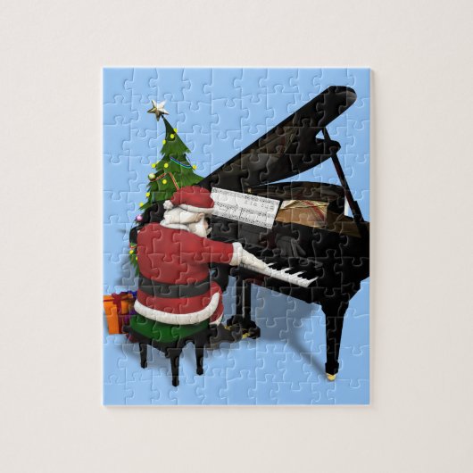 Santa Claus Piano Puzzle (Vertikal)