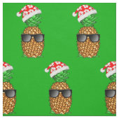 Santa Claus Pineaple Stoff (Muster)