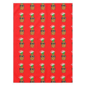 Santa Claus Pineaple Tischdecke (Vorderseite)
