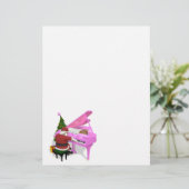 Santa Claus Plays Pink Piano (Stehend Vorderseite)