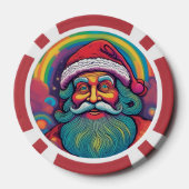 Santa Claus Poker Chips (Rückseite)
