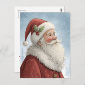 Santa Claus Postcard Postkarte (Vorne/Hinten)