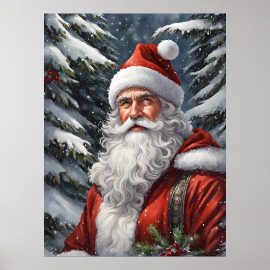Santa Claus Poster (Vorne)