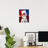 Santa-Claus Poster (Heimbüro)
