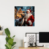 Santa Claus Poster (Heimbüro)