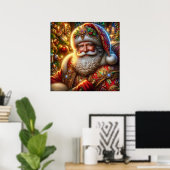 Santa Claus Poster (Heimbüro)