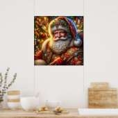 Santa Claus Poster (Küche)