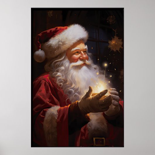 Santa Claus Poster (Vorne)