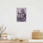 Santa Claus Poster (Küche)