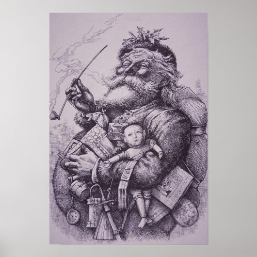 Santa Claus Poster (Vorne)
