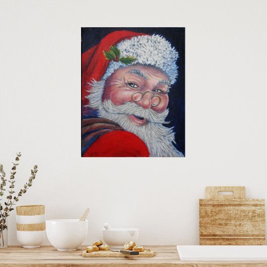 Santa Claus Poster (Küche)