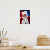 Santa-Claus Poster (Küche)