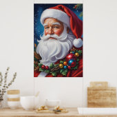Santa Claus Poster (Küche)