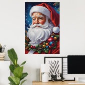 Santa Claus Poster (Heimbüro)