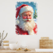 Santa Claus Poster (Küche)