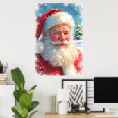 Santa Claus Poster (Heimbüro)
