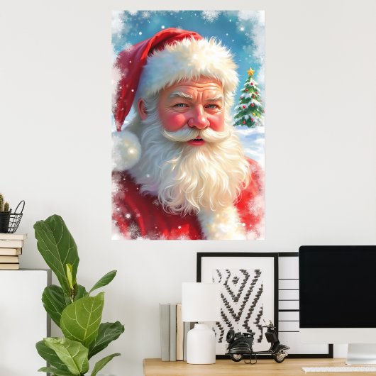 Santa Claus Poster (Heimbüro)
