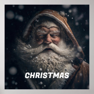 Santa Claus Poster : Weihnachtsdekorationen