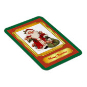 Santa Claus Premium Magnet (Rechte Seite)