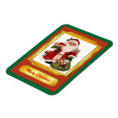 Santa Claus Premium Magnet (Linke Seite)