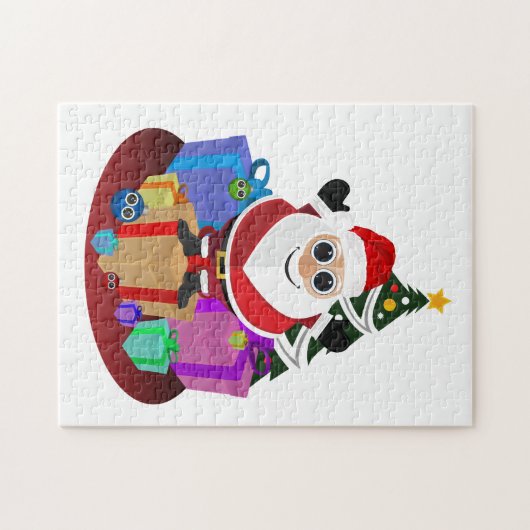 Santa Claus Puzzle (Horizontal)