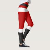 Santa Claus Red Christmas Costume Leggings (Rechts)