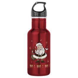 Santa Claus Red Water Flasche Edelstahlflasche