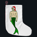 Santa Claus Redhead Merman Christmas Mermaid Kleiner Weihnachtsstrumpf<br><div class="desc">"Santa Redhead Merman Christmas Mermaid" ,  "ugly Christmas",  "Santa Claus",  "Christmas Mermaid",  "Santa Claus Mermaid",  "Santa Mermaid",  "Christmas Merman",  Mermen,  Merman,  Christmas,  Christmas</div>