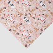 Santa Claus Reindeer Snowman Weihnachtsfeiertag Seidenpapier (Ausschnitt)