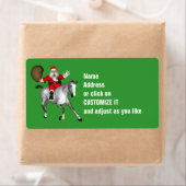 Santa Claus Reiten (Insitu)