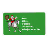 Santa Claus Reiten (Vorne)