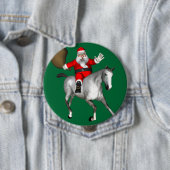 Santa Claus Reiten Button (Beispiel)