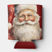 Santa Claus Retro Christmas Dosenkühler (Rückseite)