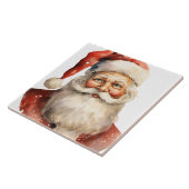 Santa Claus Retro Weihnachten Fliese (Seite)