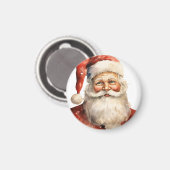 Santa Claus Retro Weihnachten Magnet (Vorderseite/Rückseite)