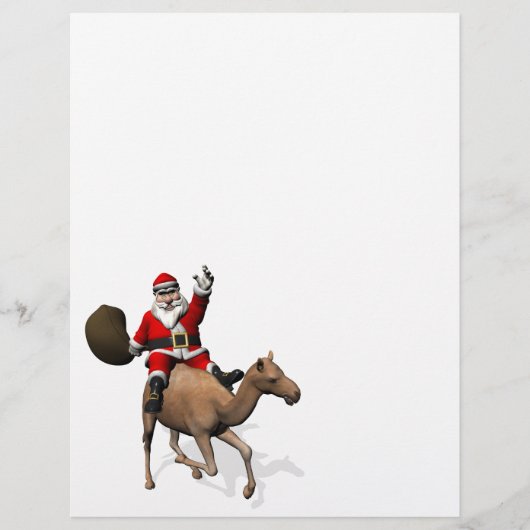 Santa Claus Riding A Camel (Vorderseite)