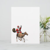 Santa Claus Riding A Camel (Stehend Vorderseite)