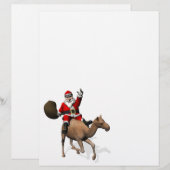Santa Claus Riding A Camel (Vorne/Hinten)