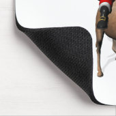 Santa Claus Riding A Camel Mousepad (Ecke)