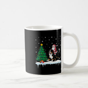 Santa Claus Riding Bernese Dog Boys Girls Kaffeetasse