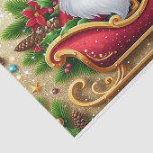 Santa Claus Ristorante La Lanchetta Seidenpapier (Ausschnitt)