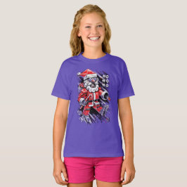 Santa Claus Roboter T-Shirt