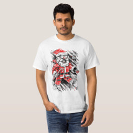 Santa Claus Roboter T-Shirt