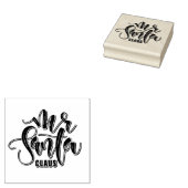 Santa Claus Rubber Briefmarke Gummistempel (Stempel)